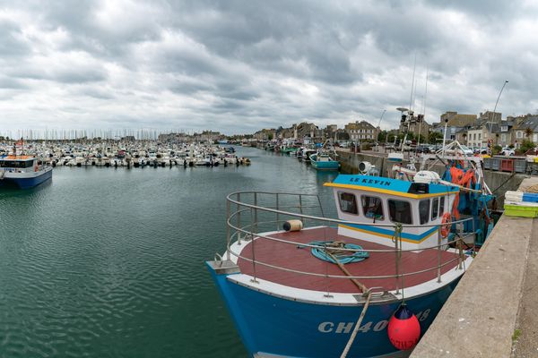 Le port de Saint-Vaast-la-Hougue