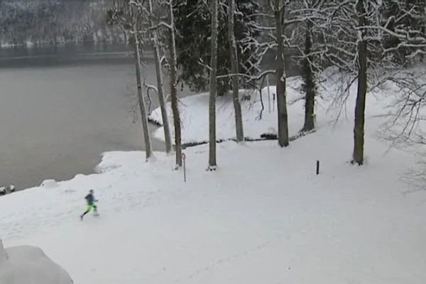 Yannick Sol prépare le marathon des sables ... dans la neige !