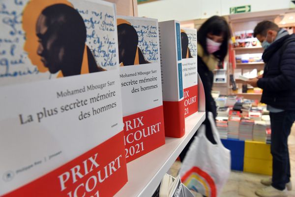 Le dernier Prix Goncourt en librairie (Librairie Kleber)