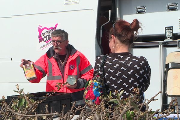 La distribution des Restos du Cœur est organisée aussi dans les villages varois.