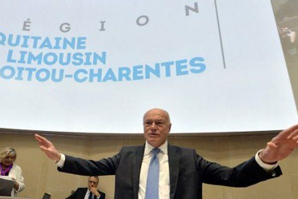 Alain Rousset, président de la région Aquitaine-Limousin-Poitou-Charentes