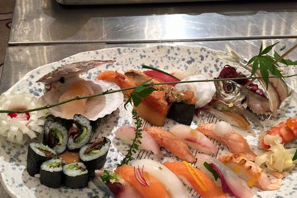 Anthony Nguyen a fourni un travail excellent en présentant ce met au Global Sushi Challenge. Une assiette qui donne faim!