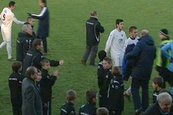 Les joueurs amateurs de Saint-Amand n'ont pas démérité face aux professionnels du Havre. 