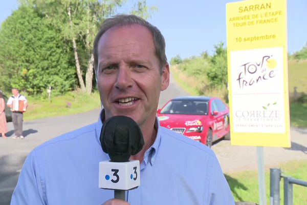 Christian Prudhomme, invité du journal régional de 19h, le 9 juillet 2020 sur France 3 Limousin