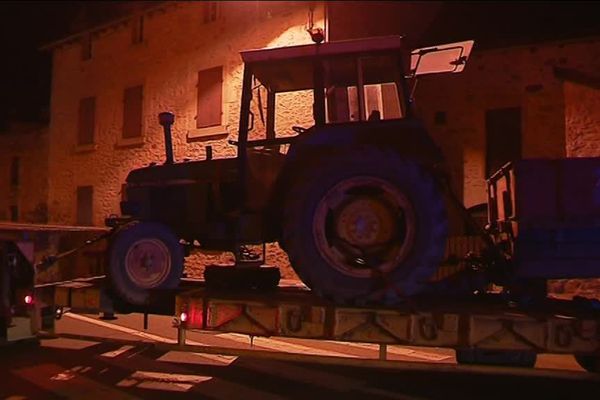 Le tracteur a été saisi pour les besoins de l'enquête