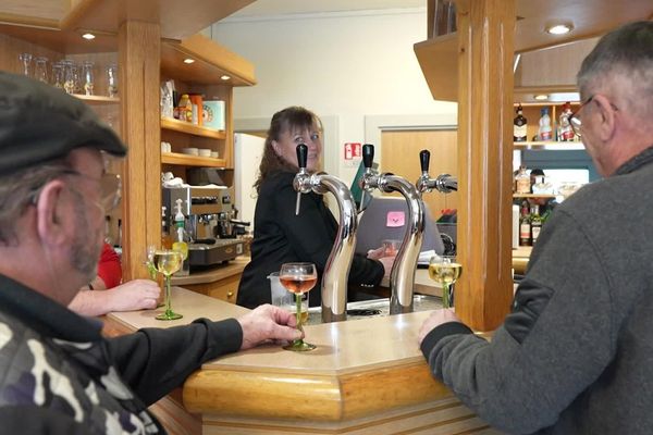 Le bar "La Vacherie" est est le seul commerce du village de Saint-Michel-sur-Meurthe.