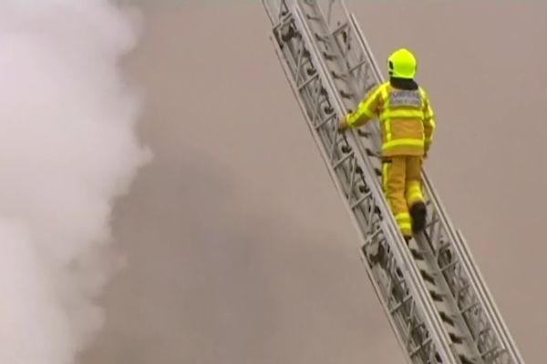 L'incendie à Digoin s'est déclaré vers 10 heures