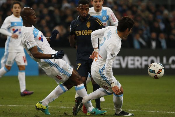 Fanni et Sakai lors du match du 16 janvier dernier contre l'AS Monaco.