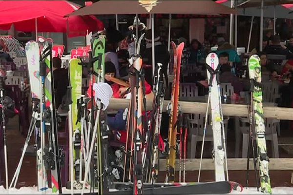 L'enneigement est actuellement très bon dans la station d'Ax-3-domaines. 