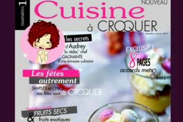 "Cuisine à croquer" en kiosque à partir du 15 novembre 2013.