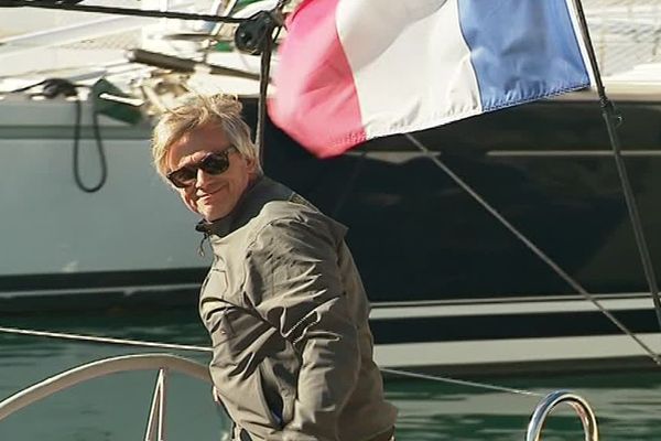 Nicolas Magnan est parti le 3 octobre 2018 depuis le port de l'Estaque à Marseille direction la mythique Route du Rhum