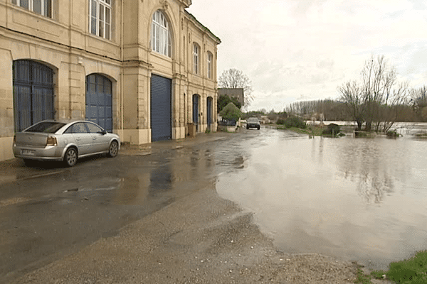 Port-de-Noyer ce vendredi 12 février matin 