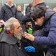 Vingt élèves de deuxième année du CAP coiffure sont venus coiffés des sdf à Strasbourg ce mercredi 16 octobre.