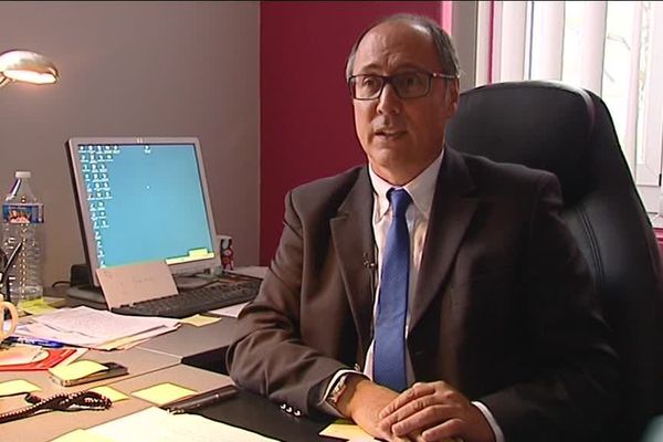 Jean Deguerry, nouveau président du Conseil départemental de l'Ain.