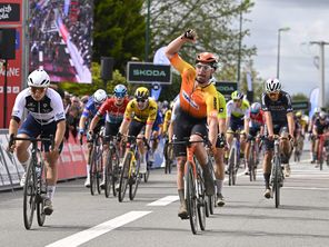 Rudy Barbier réalise sa dernière sortie de coureur cycliste professionnel au cyclo-cross de Chauny.