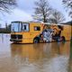 La famille a évacué son bus aménagé en urgence dimanche 26 janvier en raison de la crue de la Vilaine