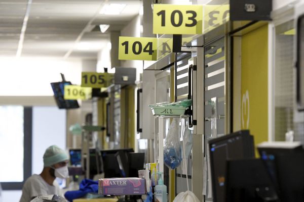 L'hôpital Purpan de Toulouse au plus fort de l'épidémie covid