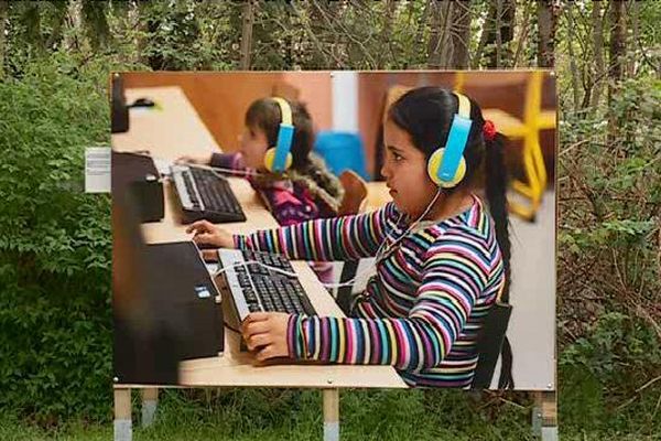 Exposition "Sur le chemin de l'école", au Lieu d'Europe à Strasbourg