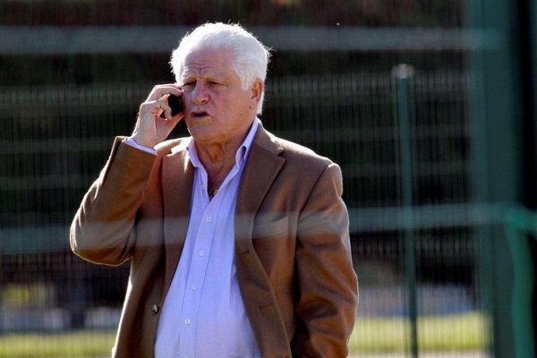 L'homme d'affaires Marcel Salerno, 74 ans, président du club de football d'Arles-Avignon.