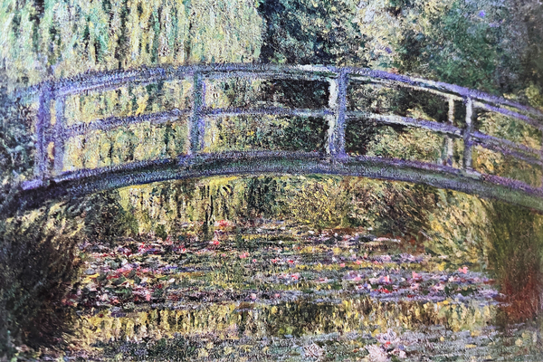 Le bassin aux nymphéas, harmonie verte a été peint par le peintre impressionniste Claude Monet en 1899.