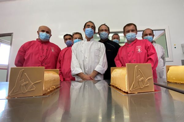 Les artisans pâtissiers de Haute-Vienne et leur bûche de Noël, modèle 2020.