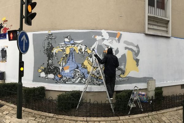 Trois jours de graff pour investir le Mur d'Orléans