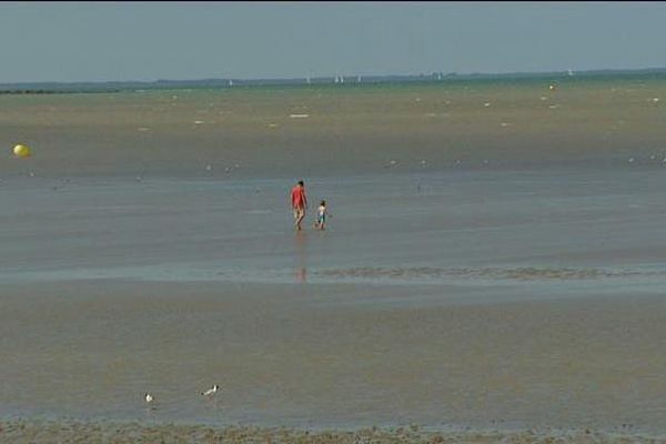 La plage d'Aytré, en Charente-Maritime. 