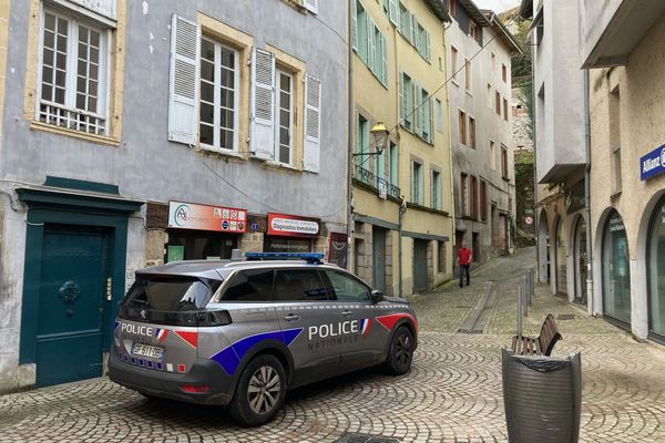 La police judiciaire était sur place ce mardi matin.