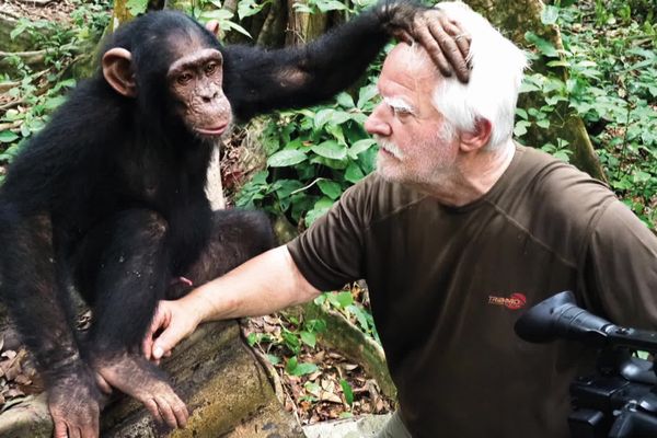 Pierre Mann sait se faire apprivoiser par les animaux, avec lesquels il passe beaucoup de temps.