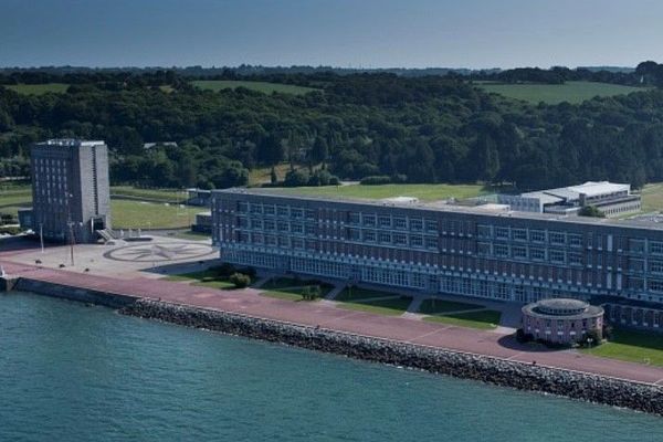 L'école navale de Lanvéoc dans le Finistère