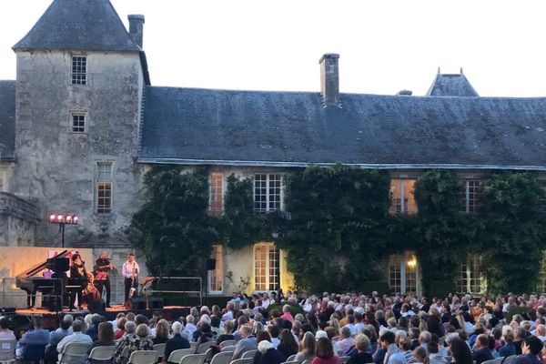 Concert au Château de Ruat, au Teich, en Gironde, vendredi 19 juillet.