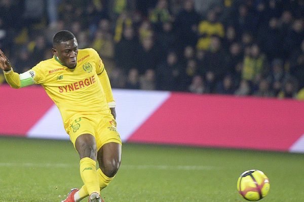 Majeed Warris sous les couleurs de Nantes le 31 janvier 2019. 