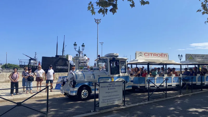 Le petit train de Bastia.