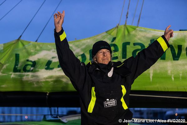 Miranda Merron est arrivée en 22ème position après 101 jour de course.