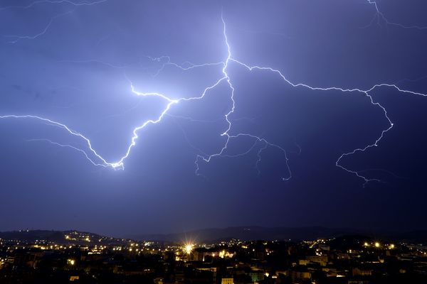 Des orages très violents