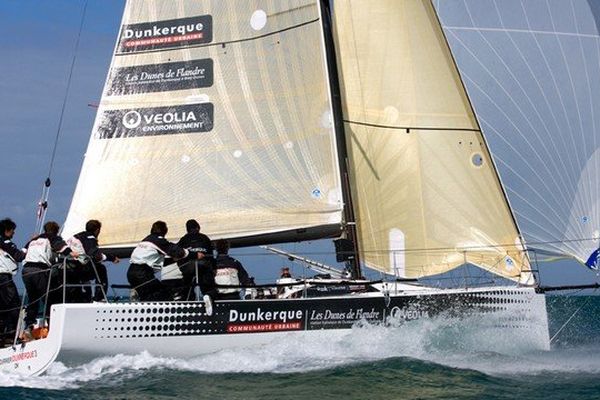 L'équipage du "Courrier Dunkerque 3" finit 2ème au tour de France à la voile.