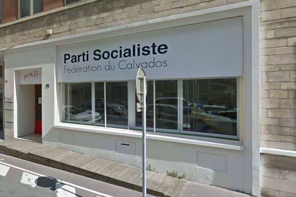 Le siège de la fédération du PS du Calvados à Caen