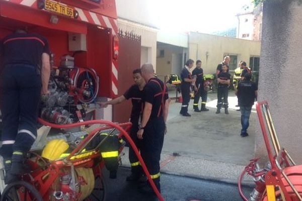 20 pompiers mobilisés à Céret