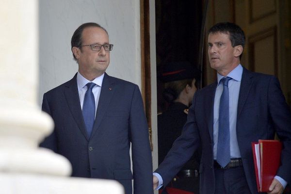 François Hollande et Manuel Valls