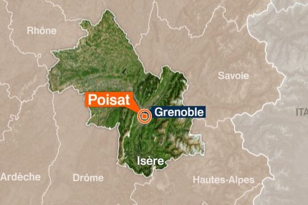 Carte de Poisat 