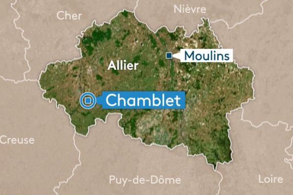 Un jeune homme de 19 ans a eu un accident de voiture mortel à Chamblet, dans l'Allier. 