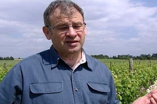 Michel Bataille - président de la cave coopérative de Foncalieu - 2012.