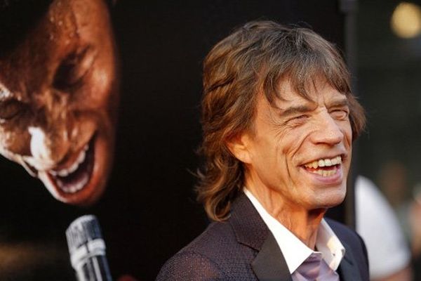 Mick Jagger, lors de la première du film "Get on up" à New-York le 21 juillet dernier