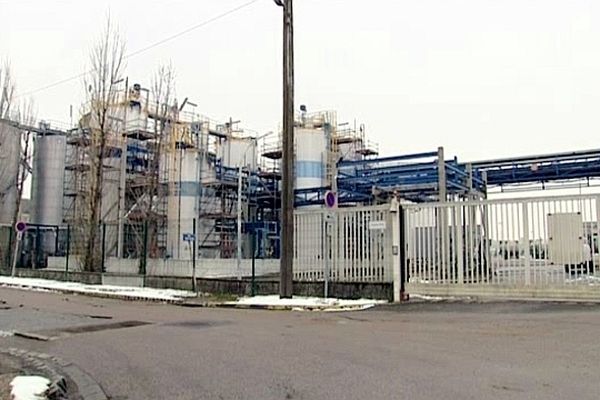 L'usine Lubrizol à Rouen.