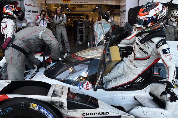 La Porsche N°1 lors de l'édition des 24 Heures du Mans 2017