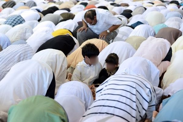 L'Aïd-el-Fitr à Marseille en 2012.