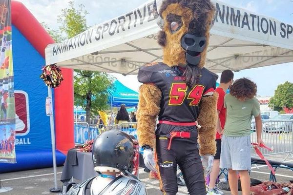 La mascotte des Bisons avait participé début septembre à une animation organisée par une grande enseignes de vente d'articles de sport à Besançon.