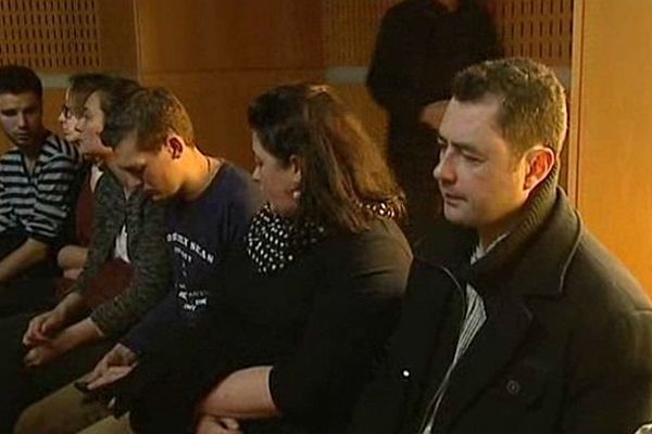 Montpellier - les parents de Charlotte à l'audience du tribunal correctionnel - mars 2014.