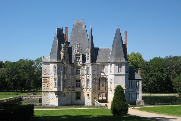 Dans l'Orne, à Mortrée, le Château d'O bénéficiera d'une belle luminosité grâce à un bon ensoleillement.