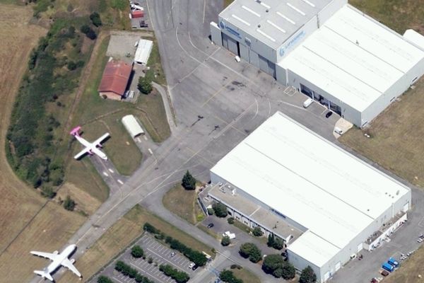 Le site de Latécoère-Aéroservices près de l'aéroport de Blagnac.